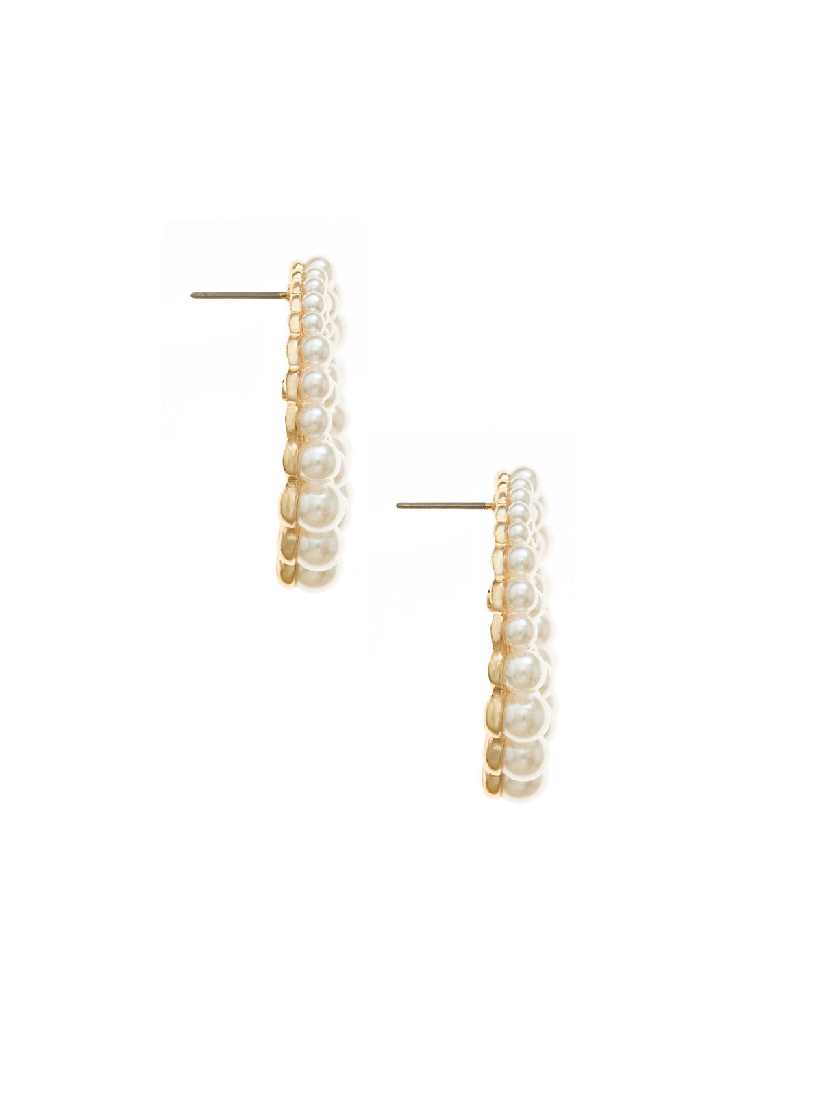 Blushing Pearl 18k Gold Plated Earrings