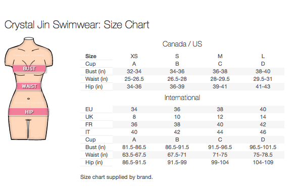 Need Advice With Swimwear Sizes? This might help! – Swimwear World