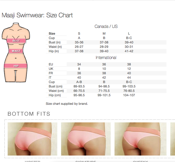 maaji-swimwear-size-chart