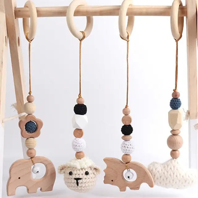 Jouets pour arche d'éveil Animaux en crochet