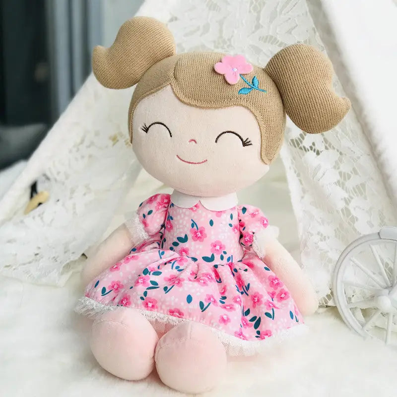 Adorable doudou poupées en peluche prénom personnalisable – kidyhome