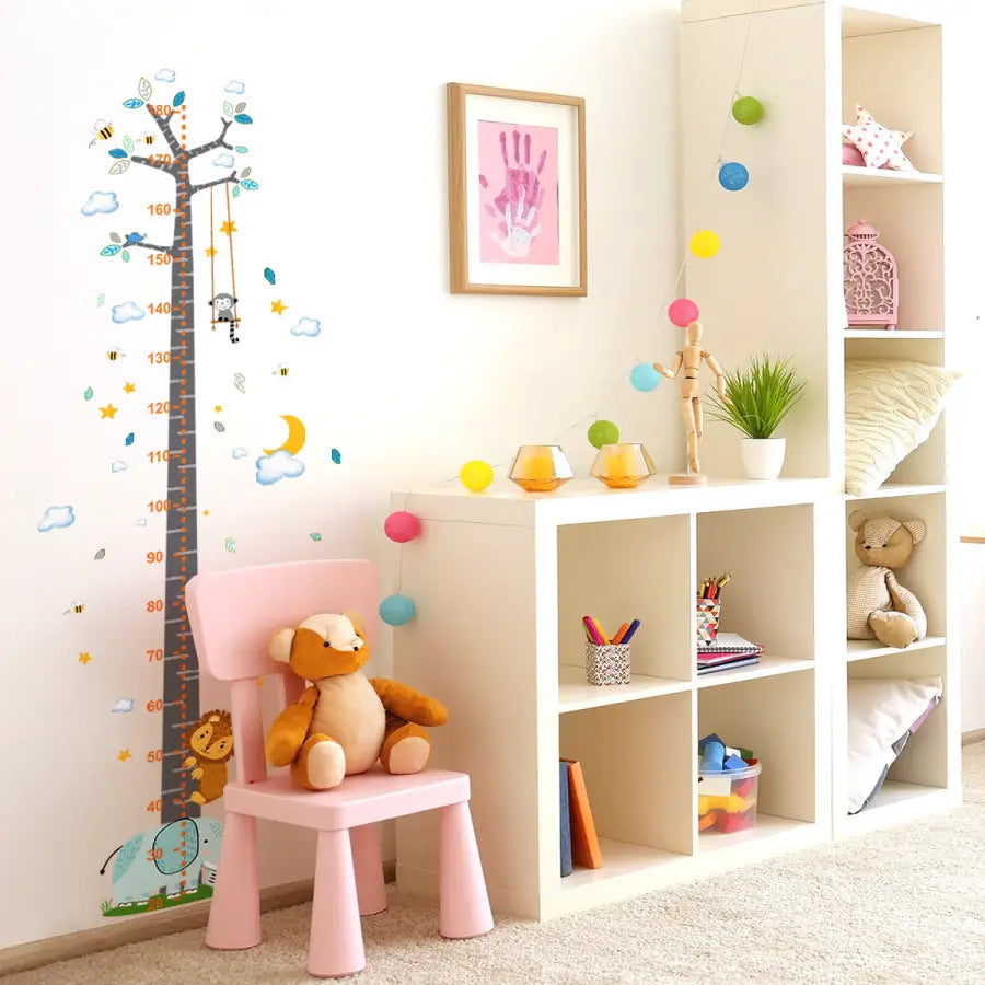 Toise murale stickers pour enfant - Décoration chambre