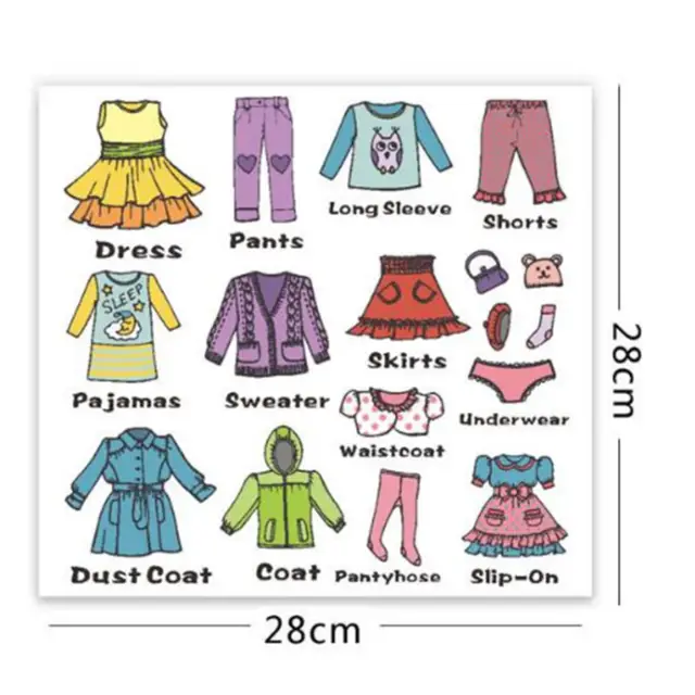 Summer Clothes and Accessories Names with Pictures • 7ESL