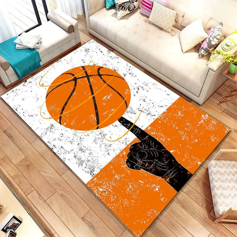 Découvrez nos tapis pour enfant sur le thème du basketball ! – kidyhome