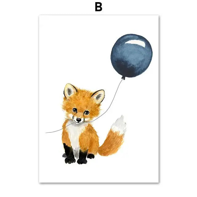 Affiche animaux et ballons de sports: une touche originale! – kidyhome