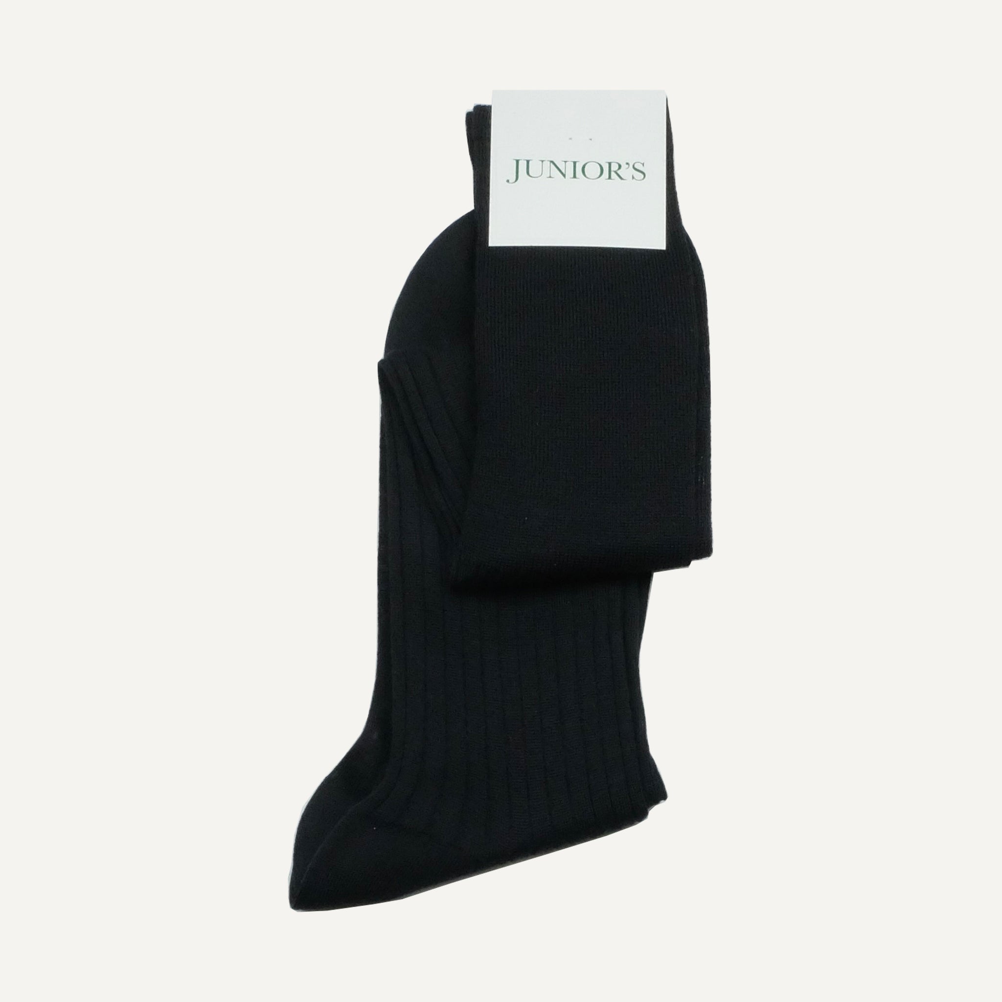 Black Over-the-Calf Sock - Junior's
