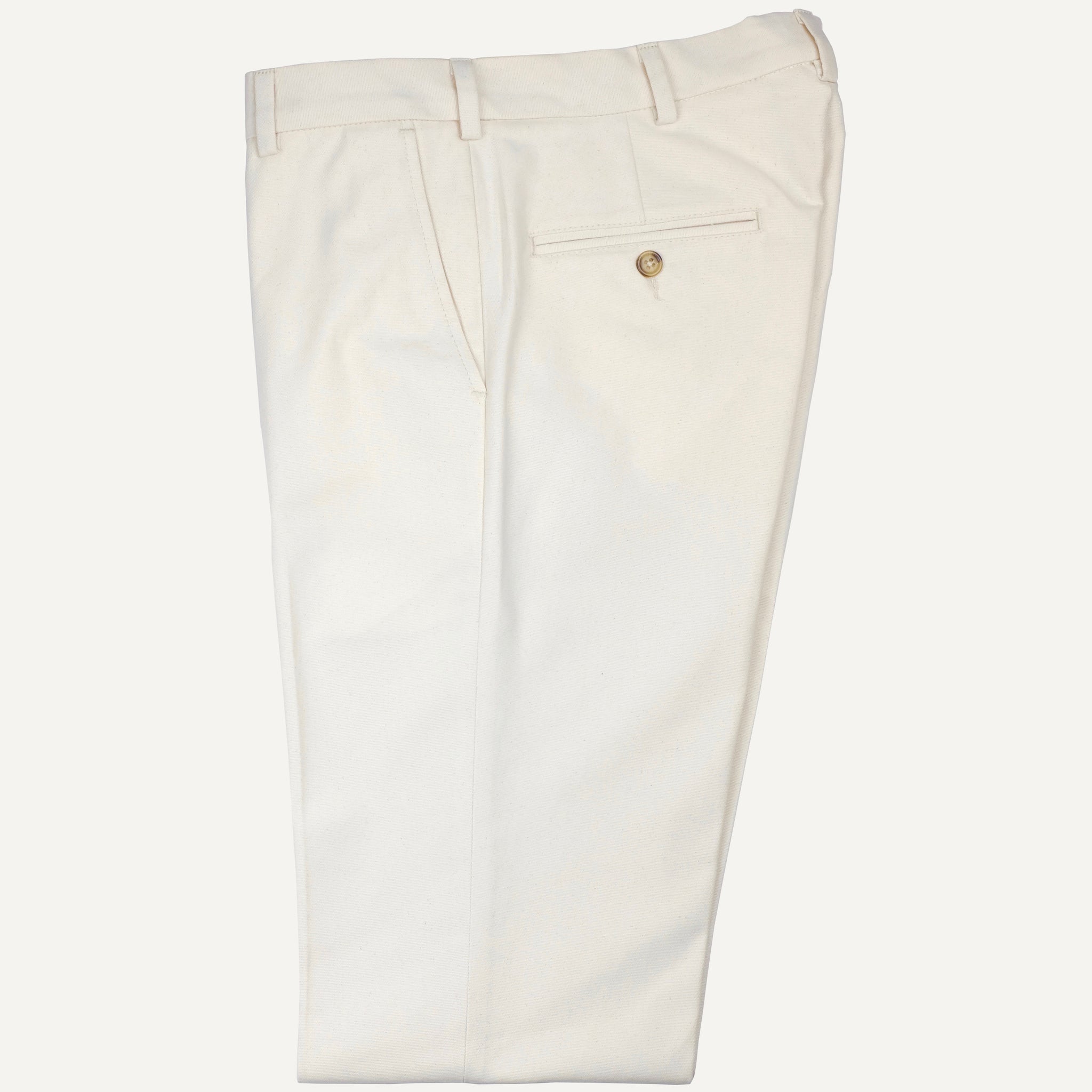 Navy Cotton Canvas Trouser - Junior's