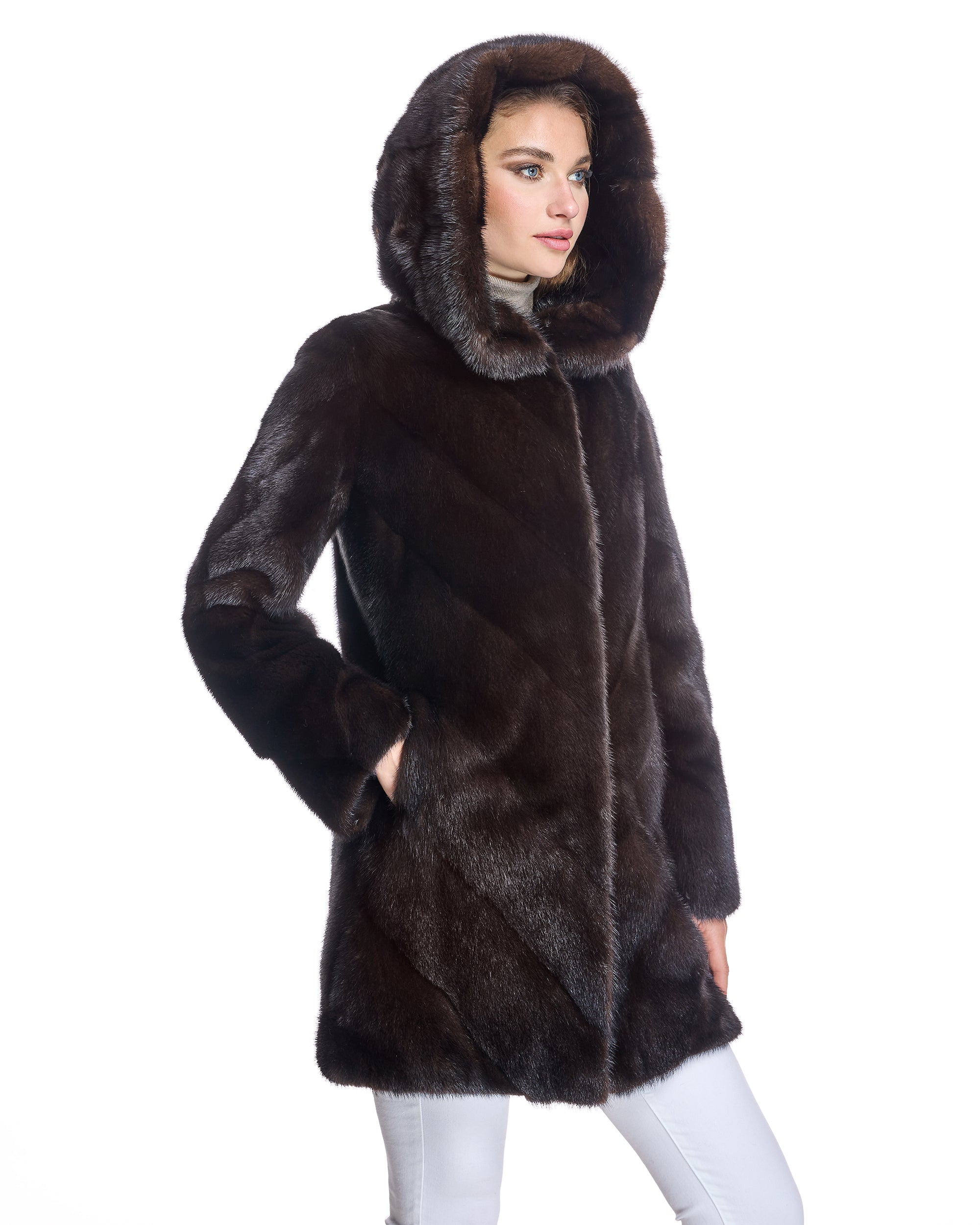 Maximilian Furs Mink Fur Coat - 100% Exclusive