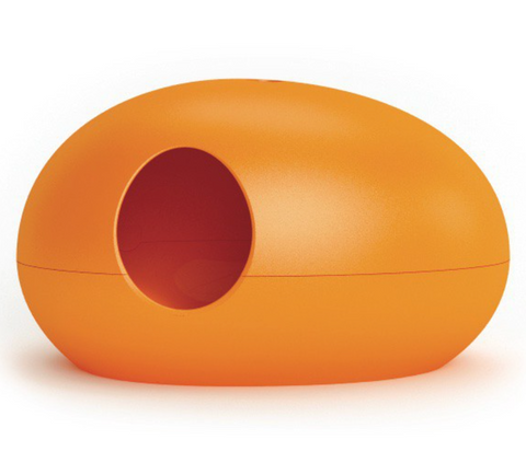 Litière modèle Poopoopeedo en orange