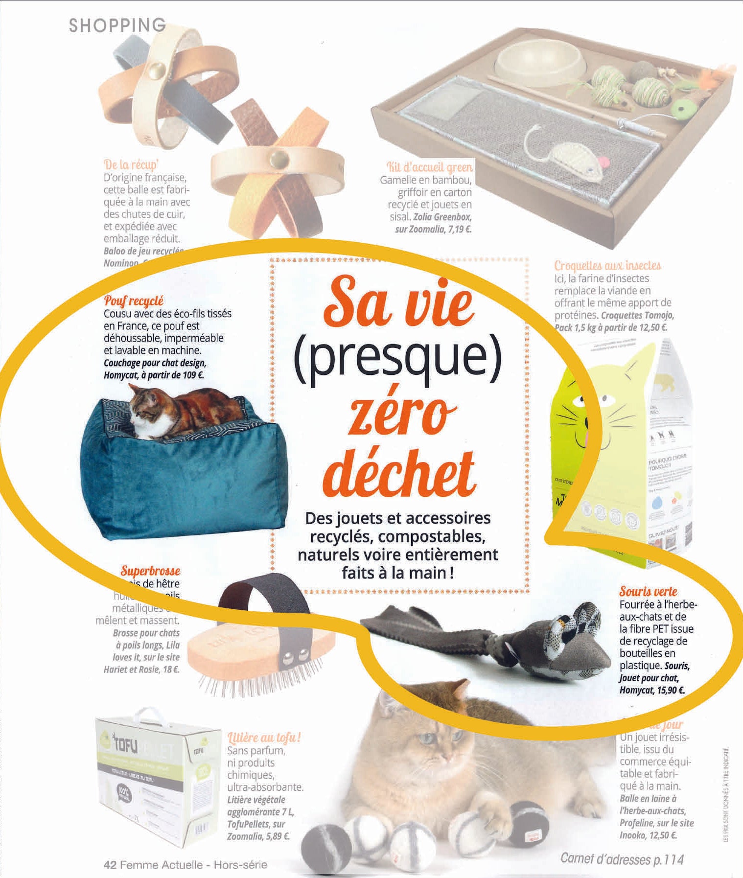 article homycat femme actuelle