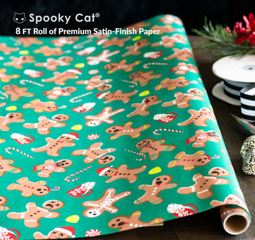 Gothic Gift Wrapping Paper – Spooky Cat Press