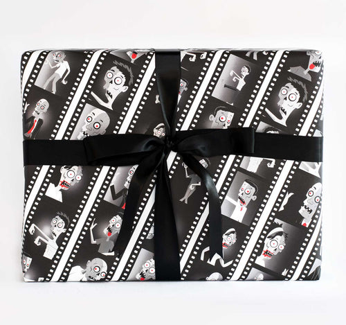 zombie gift wrap