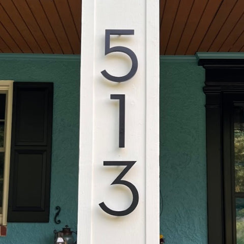 House Number Size Requirements