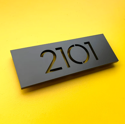 How Are Metal Address Plaques Engraved