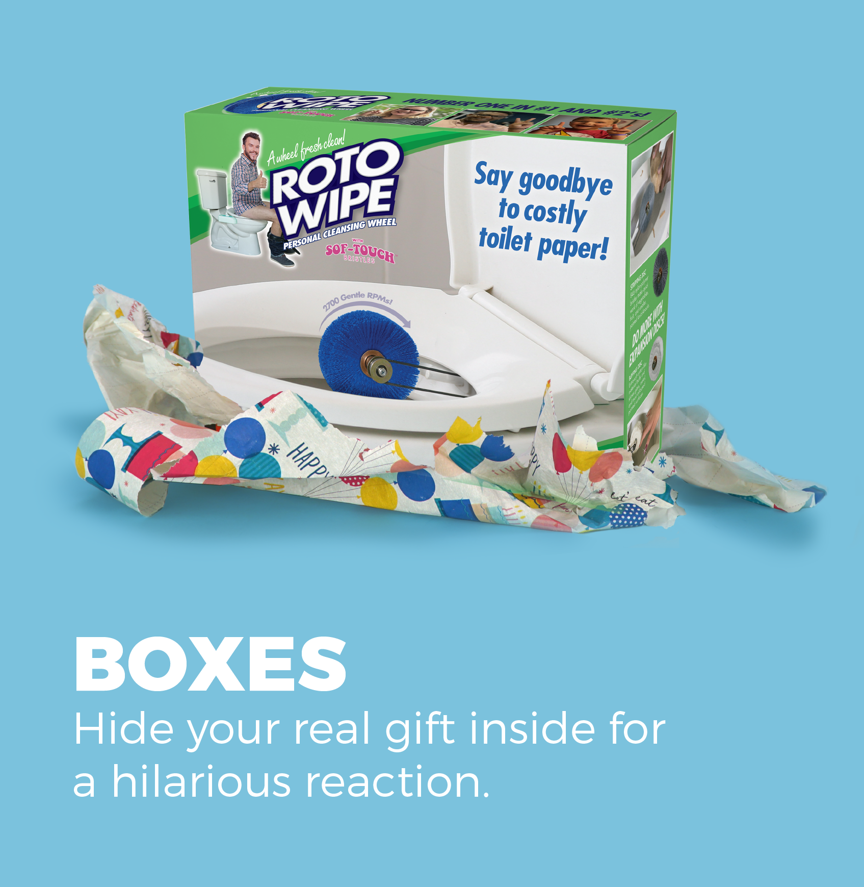 Finger Box NOTHING Prank Mail Post Gift Box Gag Funny Birthday
