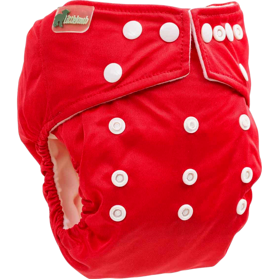 LittleLamb | LittleLamb pocket diaper - Red