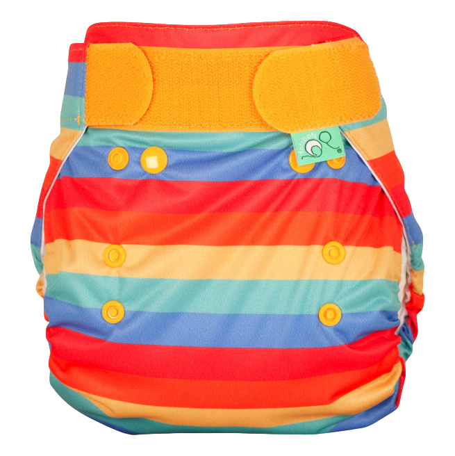 Image of TotsBots Bamboozle Wrap – Rainbow Stripe