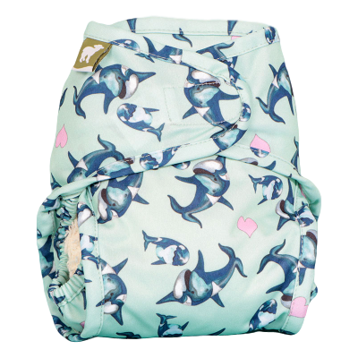Image of LittleLamb Wrap – Whale of a Time
