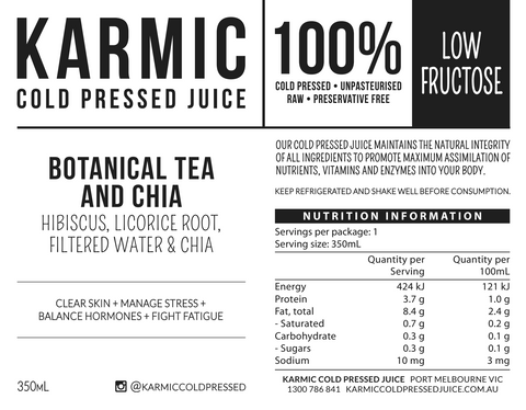 Information On Botanical Tea & Chai