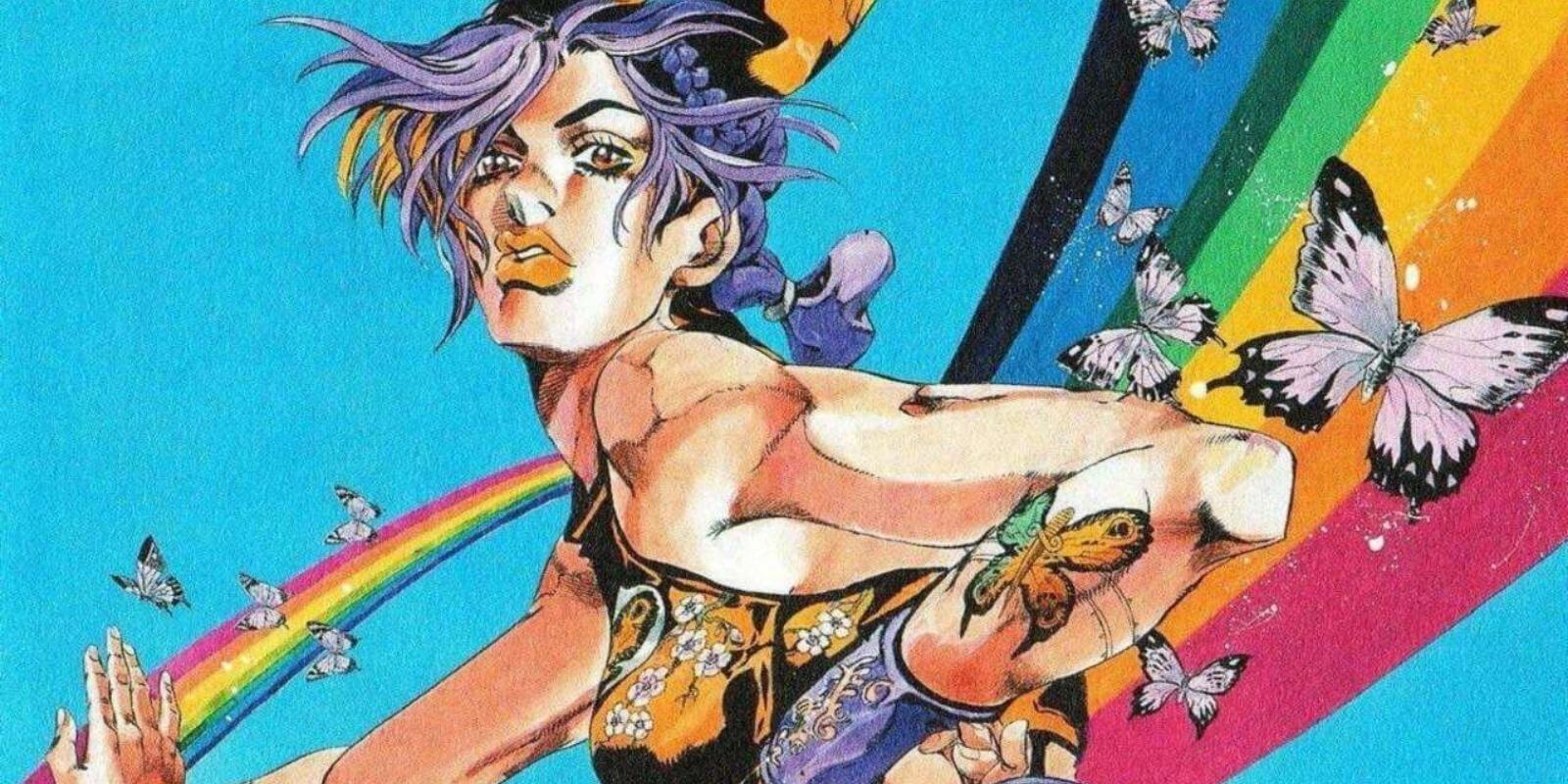 jolyne butterfly kujo araki art manga jojo Bizarre Adventure jjba