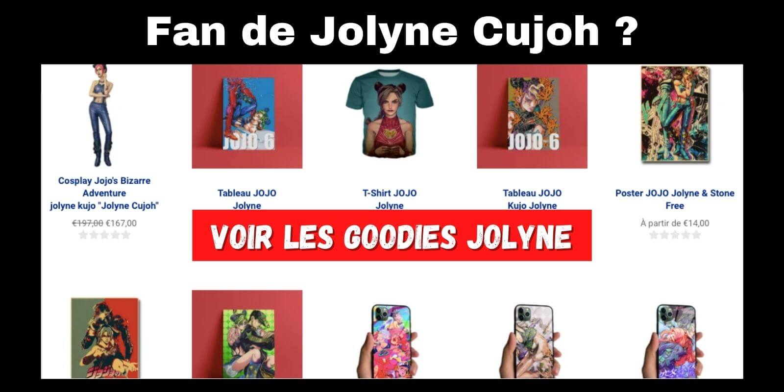 jolyne kujo cujoh goodies jojo Bizarre Adventure jjba shop 