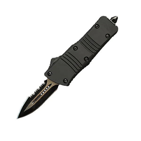 2-Pack: 3.65" Dagger Blade OTF Knife