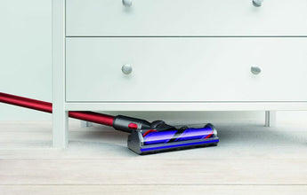 Dyson V10 cordless stick vacuum inline design