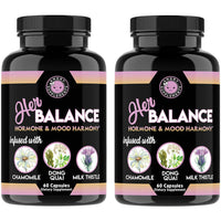 2-Pack: Angry Supplements Her Balance Women's Hormone & Mood, PMS & Menopause Relief