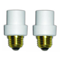 2-Pack: Automatic Lamp Sensors Dusk Dawn Security Light Bulb Socket