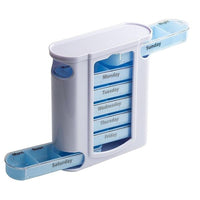 28 Grid Container Organizer Medicine Weekly Storage Pill 7 Day Tablet Sorter Box Case