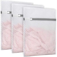 3-Pack: Durable Honeycomb Mesh Laundry Bags / Small