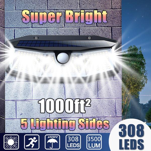 308 LED Solar Outdoor Lights Outdoor Lighting - DailySale