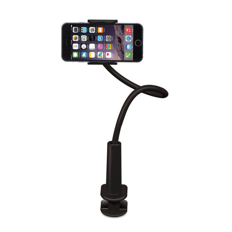 360 Adjustable Universal Gooseneck Smartphone Stand Phones & Accessories Black - DailySale