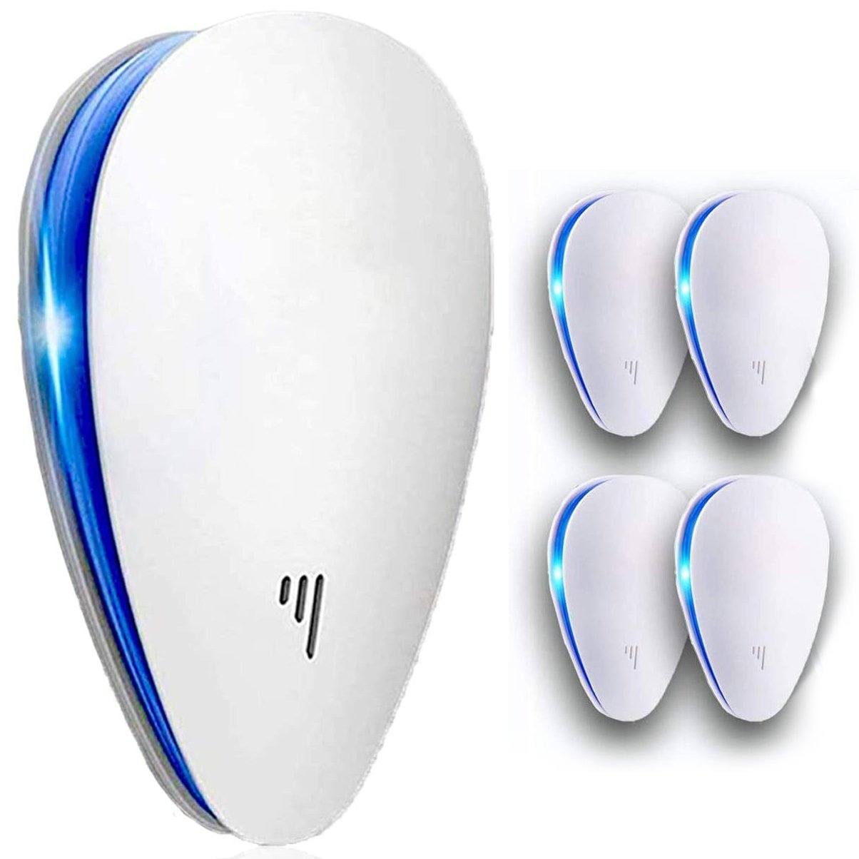 Image of 4-Pack: Pest Control Ultrasonic Repellent