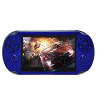 4.3 inch Game Console 3000 Games Built-in Video Camera Retro / Blue