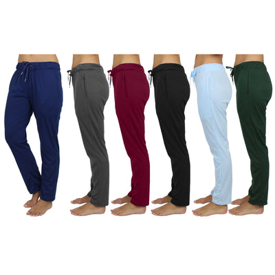 5-Pack: Assorted Women's Classic Lounge Pants / Large