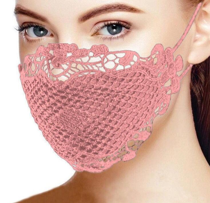 6 Pack Gorgeous Lace Face Mask 9556