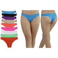 6-Pack: Laser-Cut Invisible Panties / Large