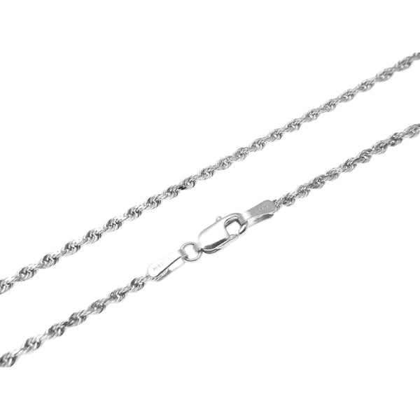 925 Sterling Silver High Polished 3.5mm Flat Marina 080 Chain Necklace, Women's, Size: 30 inch, Grey Type