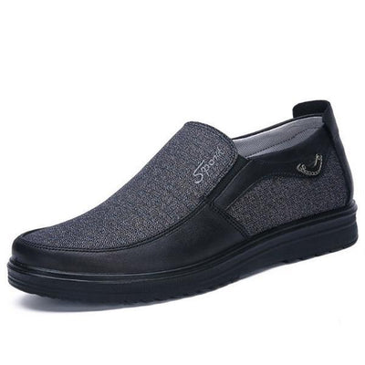 Antiskid Slip On Loafer Shoes / Gray / US9