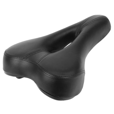 Bicycle Padded Saddle Wear Resistant Hollow Leather Seat Cushion