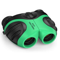 Compact High Resolution Shockproof Binoculars for Kids / Green