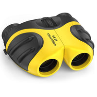 Compact High Resolution Shockproof Binoculars for Kids / Yellow