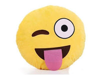 Emoticon Plush Decorative Pillows - Assorted Styles / Crazy