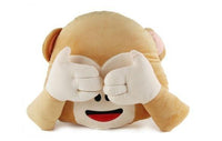 Emoticon Plush Decorative Pillows - Assorted Styles