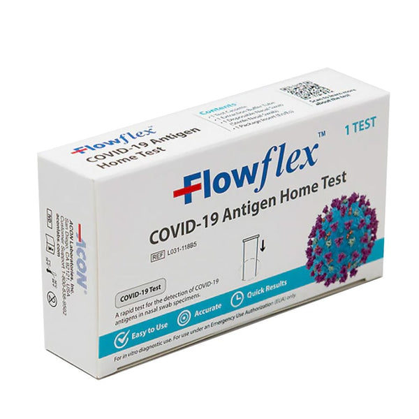 Flowflex COVID-19 Antigen Rapid Home Test Kit 	 $24
