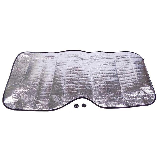 Fold-Up Reflective Windshield Sun Shade with Suction Cups | DailySale