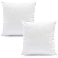 Hannah Linen Hypoallergenic Throw Pillows - White