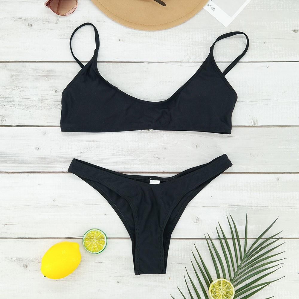 High Cut Brazillian Bikini Set