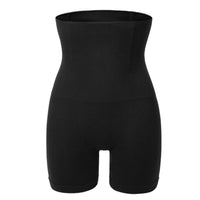High Waist Shapewear Seamless Tummy Control Panties / Black / Small
